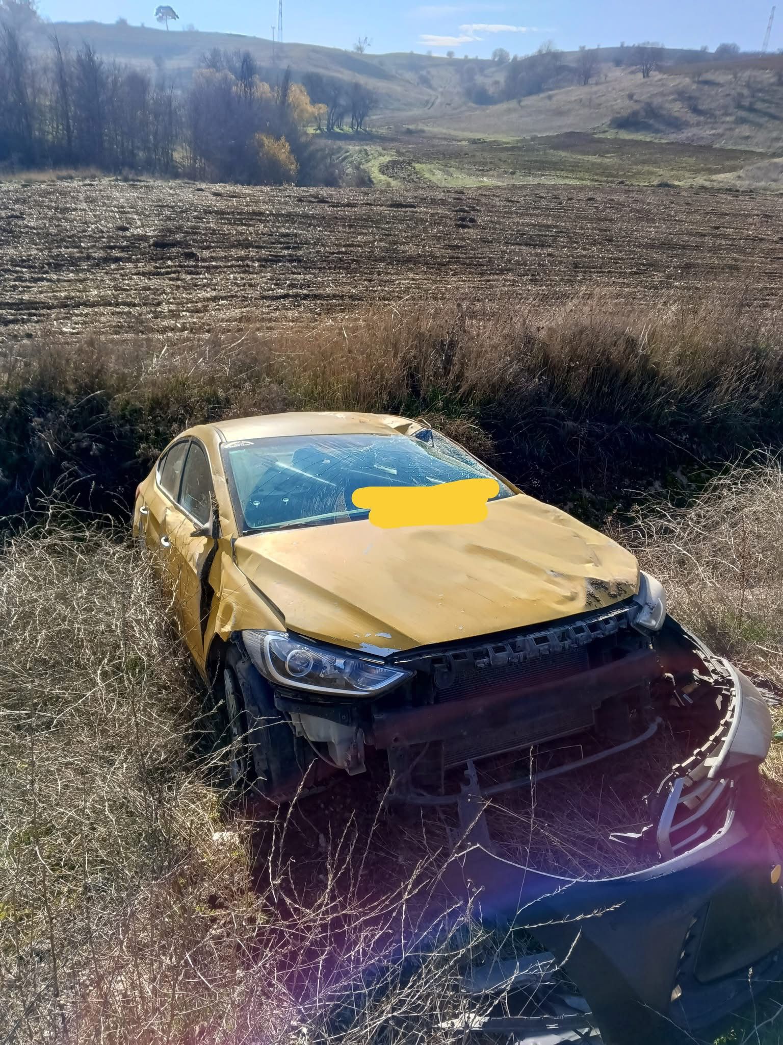 Ti̇cari̇ Taksi̇ Tarlaya Uctu (1)