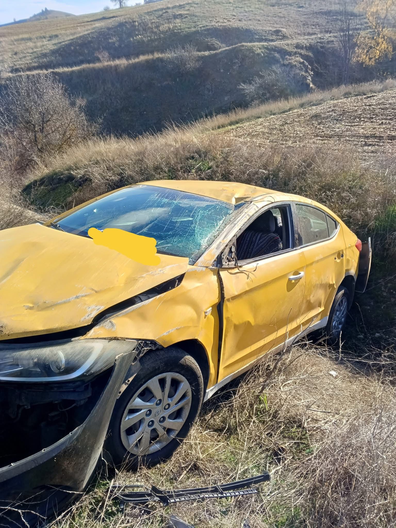 Ti̇cari̇ Taksi̇ Tarlaya Uctu (3)