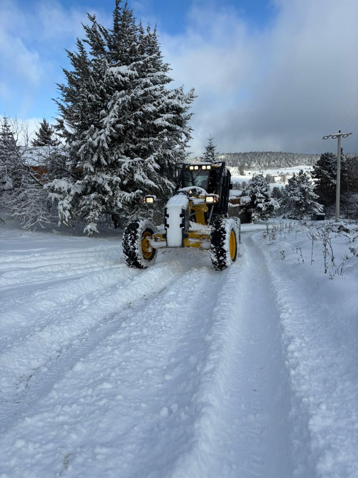 Bolu'da 486 Köy Yolundan 263'Ü Ulaşıma Kapandı (2)