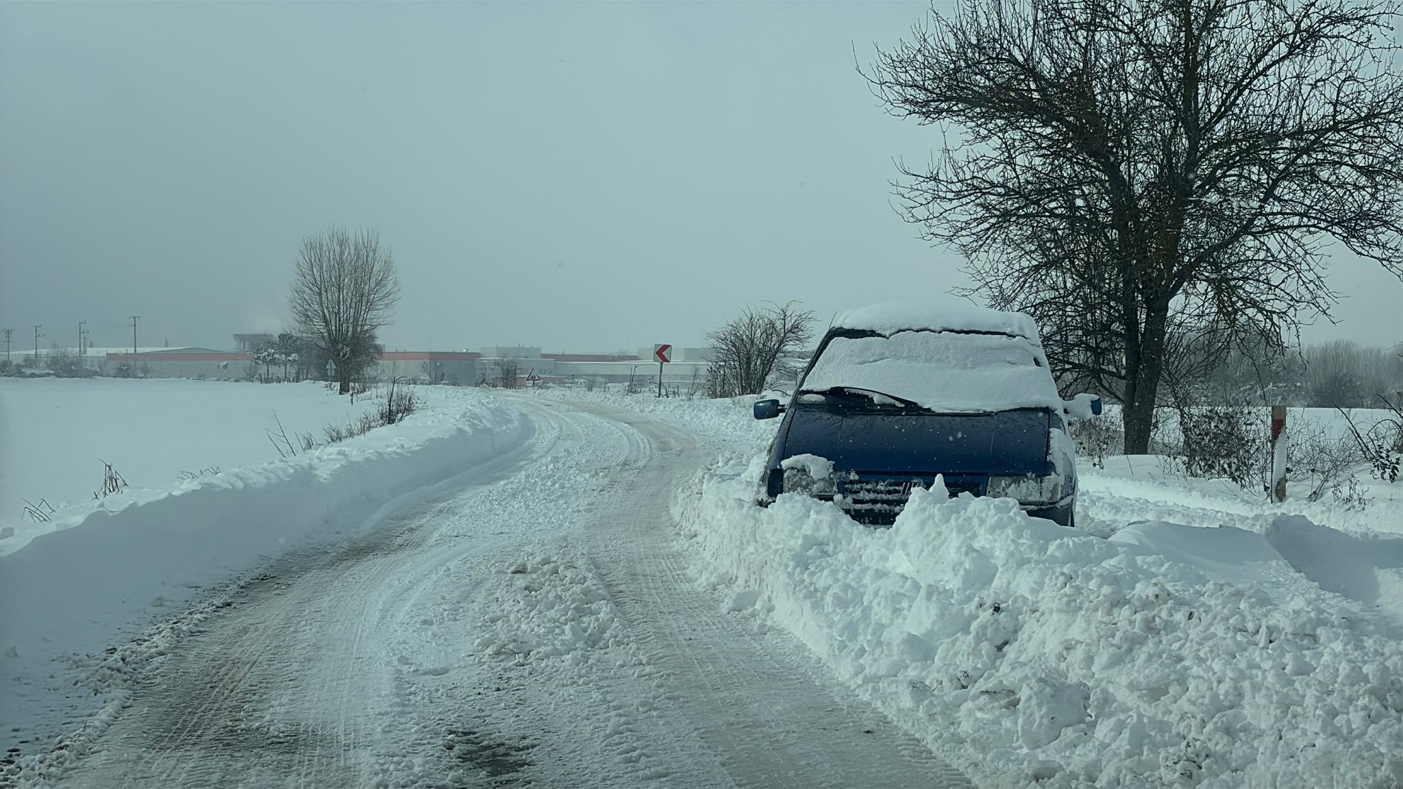 Bolu'da 486 Köy Yolundan 263'Ü Ulaşıma Kapandı (4)