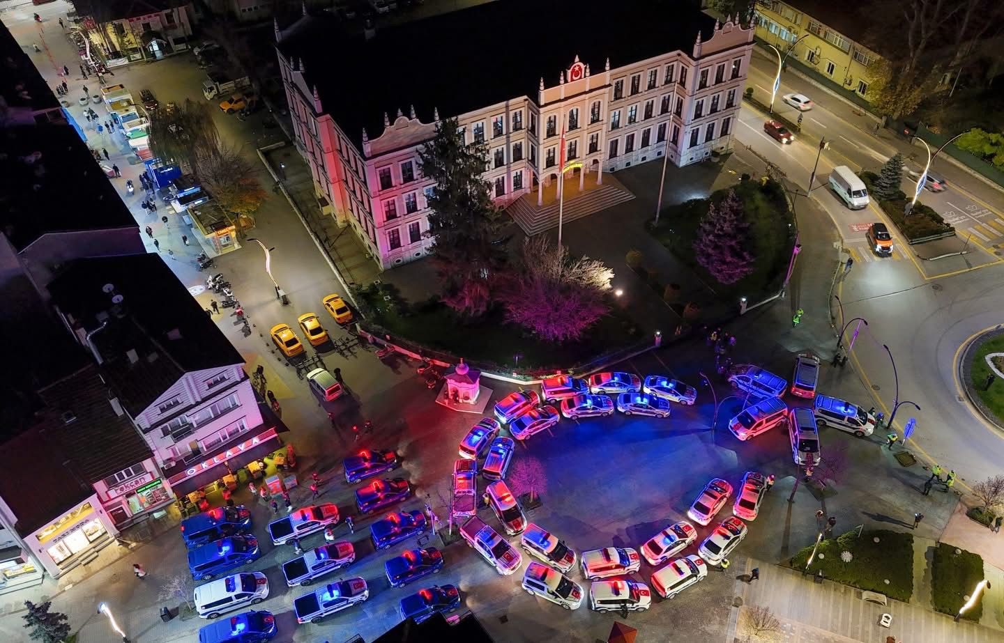 Bolu'da Güvenlik Güçlerine 68 Yeni Araç Teslim Edildi (1)