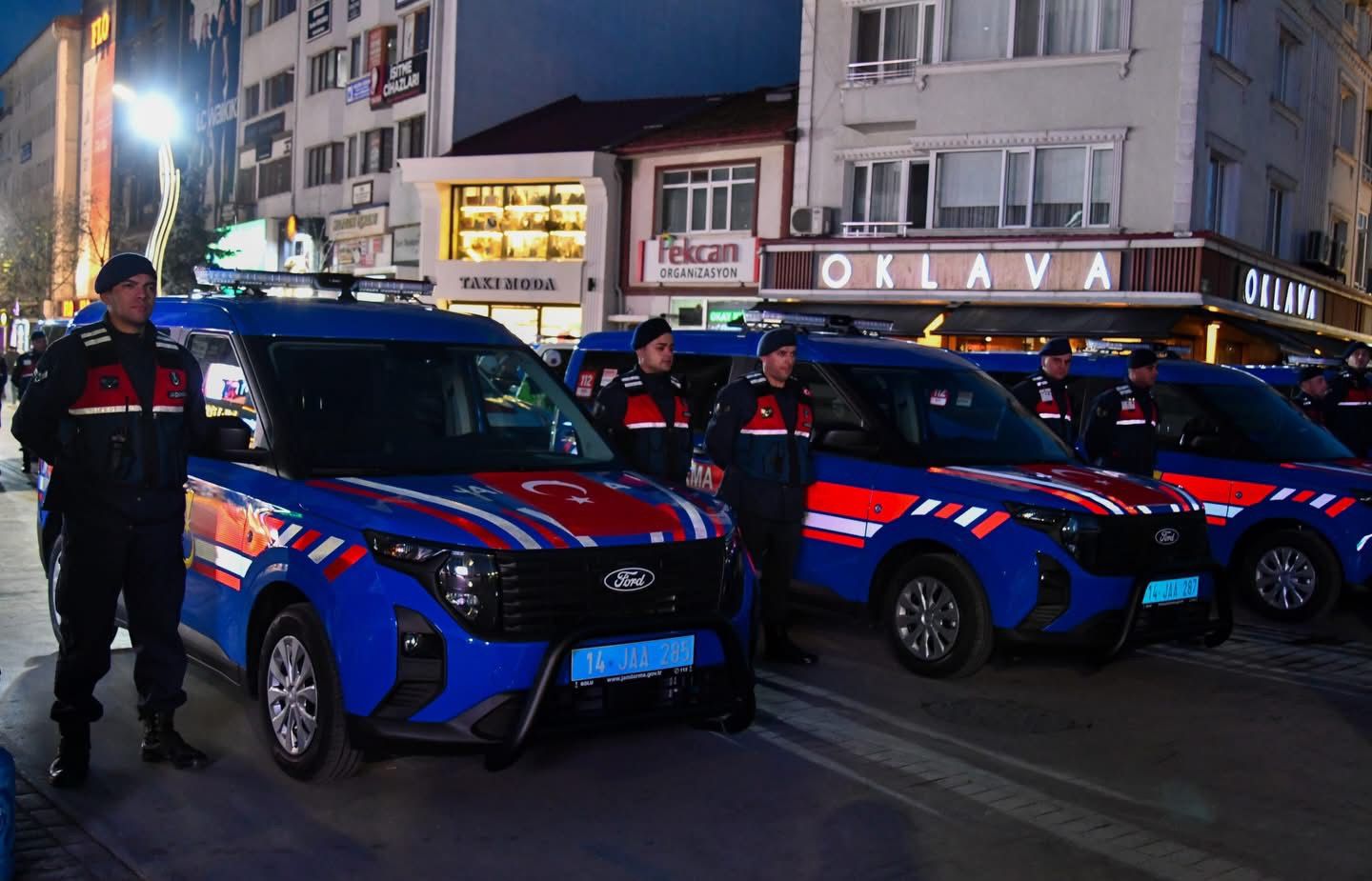 Bolu'da Güvenlik Güçlerine 68 Yeni Araç Teslim Edildi (2)