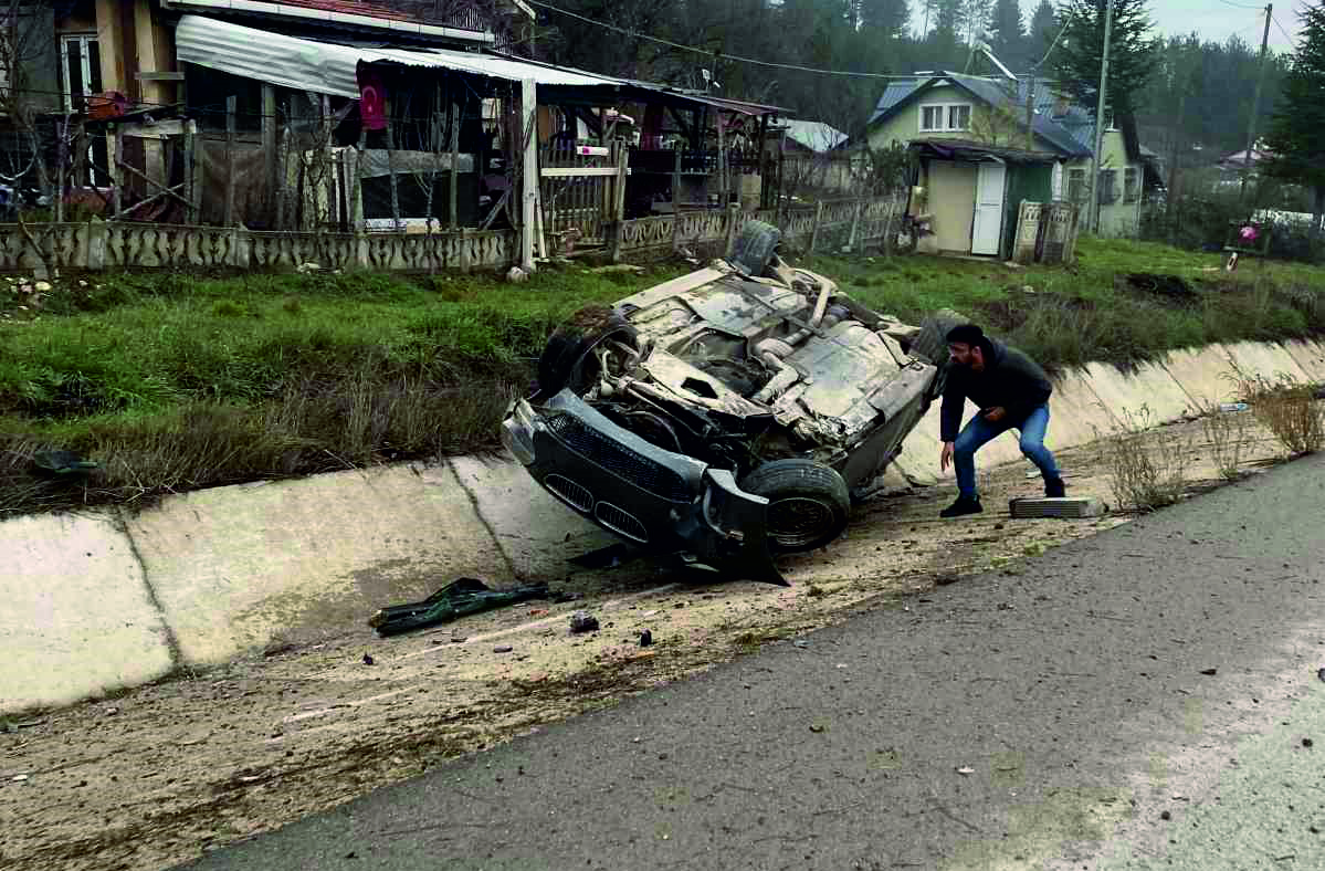 Gövem Köyü Mevkiinde Kaza1
