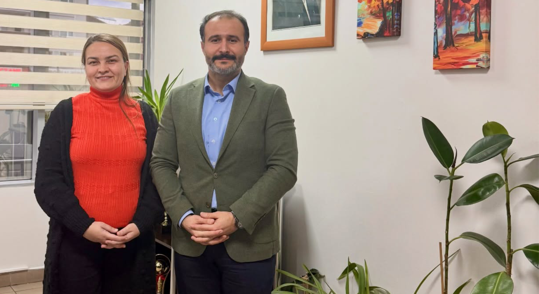 Furkan Özübek’ten İzzet Baysal Devlet Hastanesi’ne ziyaret