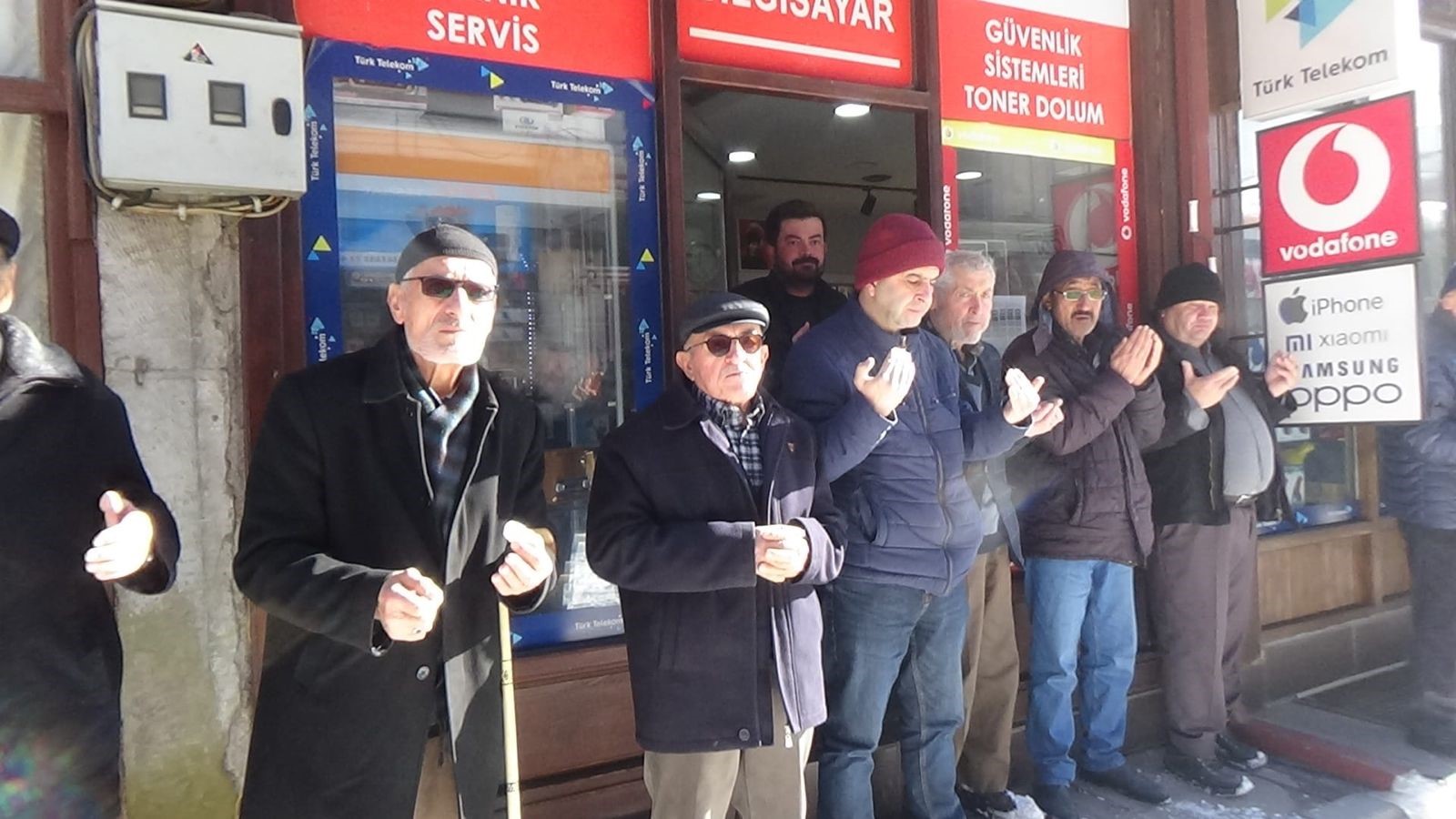 Mudurnu’da Eksi 18 Derecede Esnaf Duası Geleneği Sürdürüldü (1)