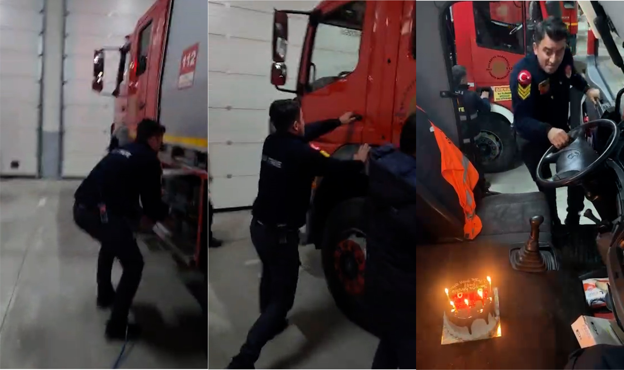 Bolu İtfaiyesi’nden Unutulmaz Doğum Günü Sürprizi: “Anam, Benim Ev Yanıyor!”