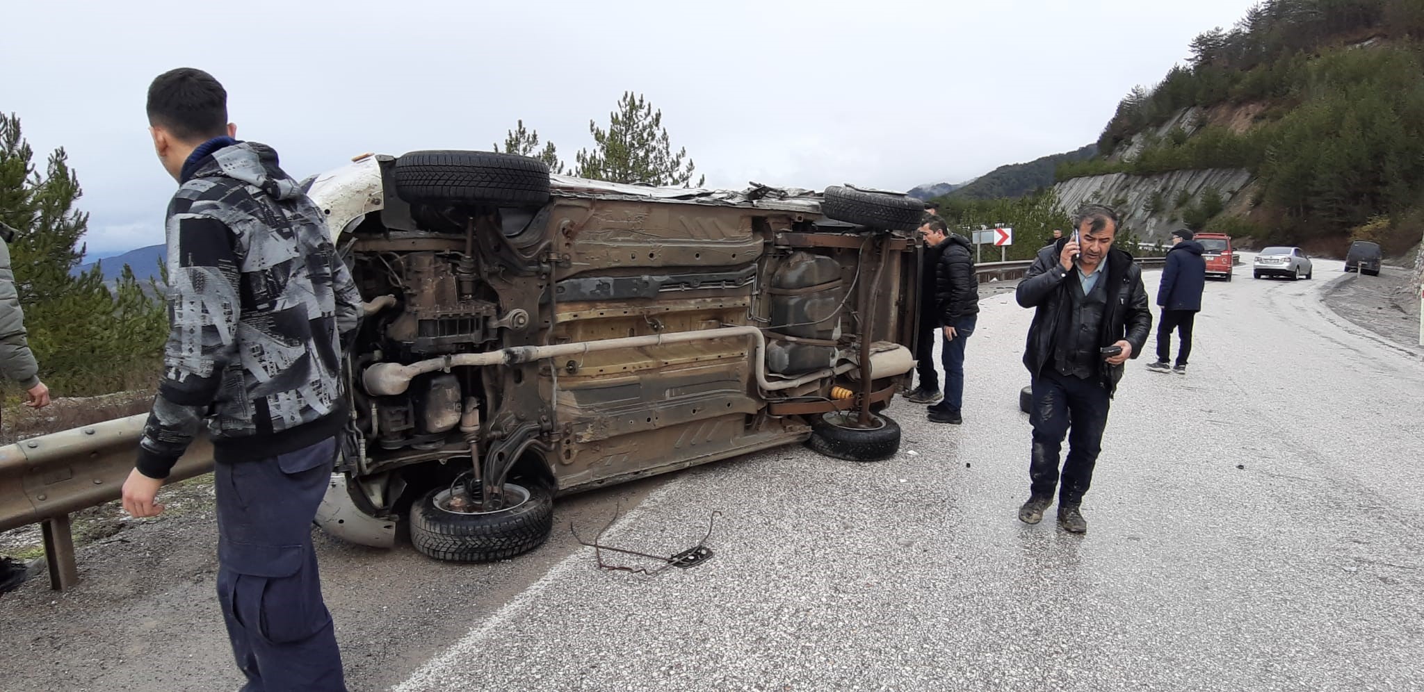 Mudurunu Aya Nalı Kayada Kaza (6)