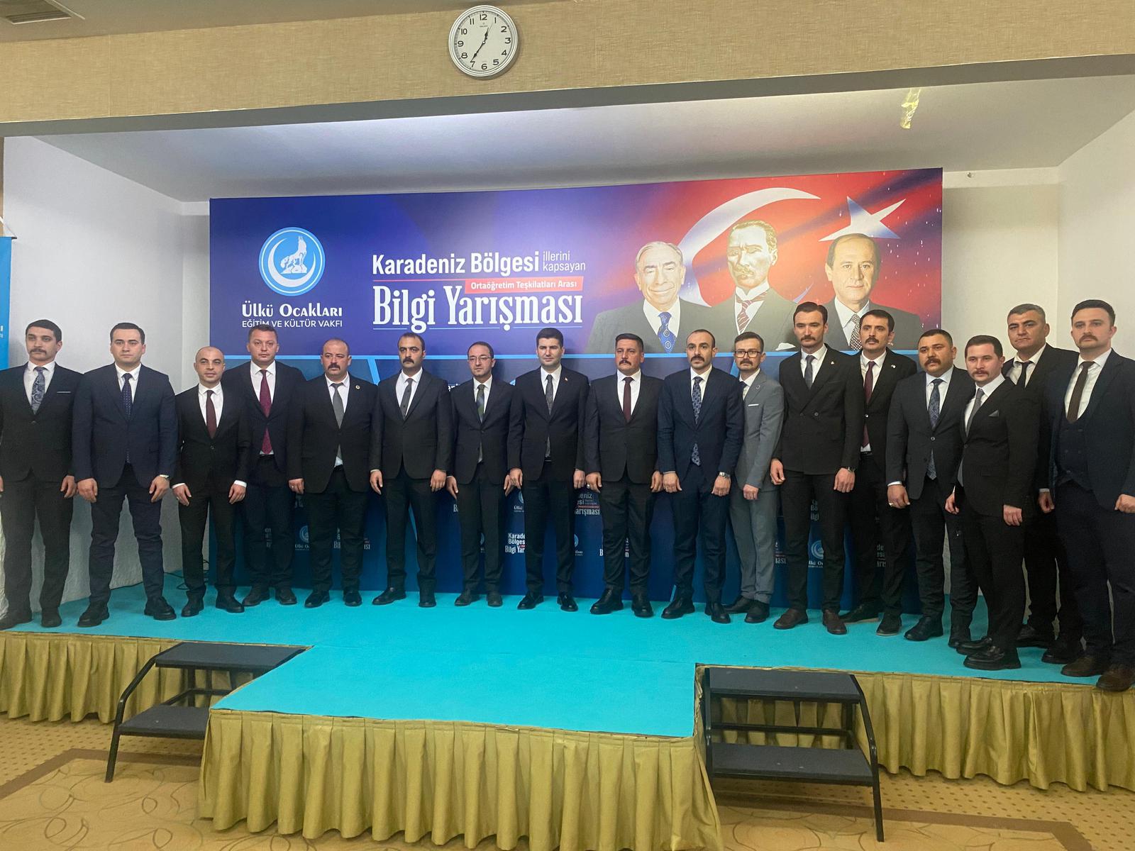 Ülkü Ocaklari Bolu’dan Karadeni̇z Bölgesi̇ Bi̇lgi̇ Yarişmasinda Büyük Başari (4)