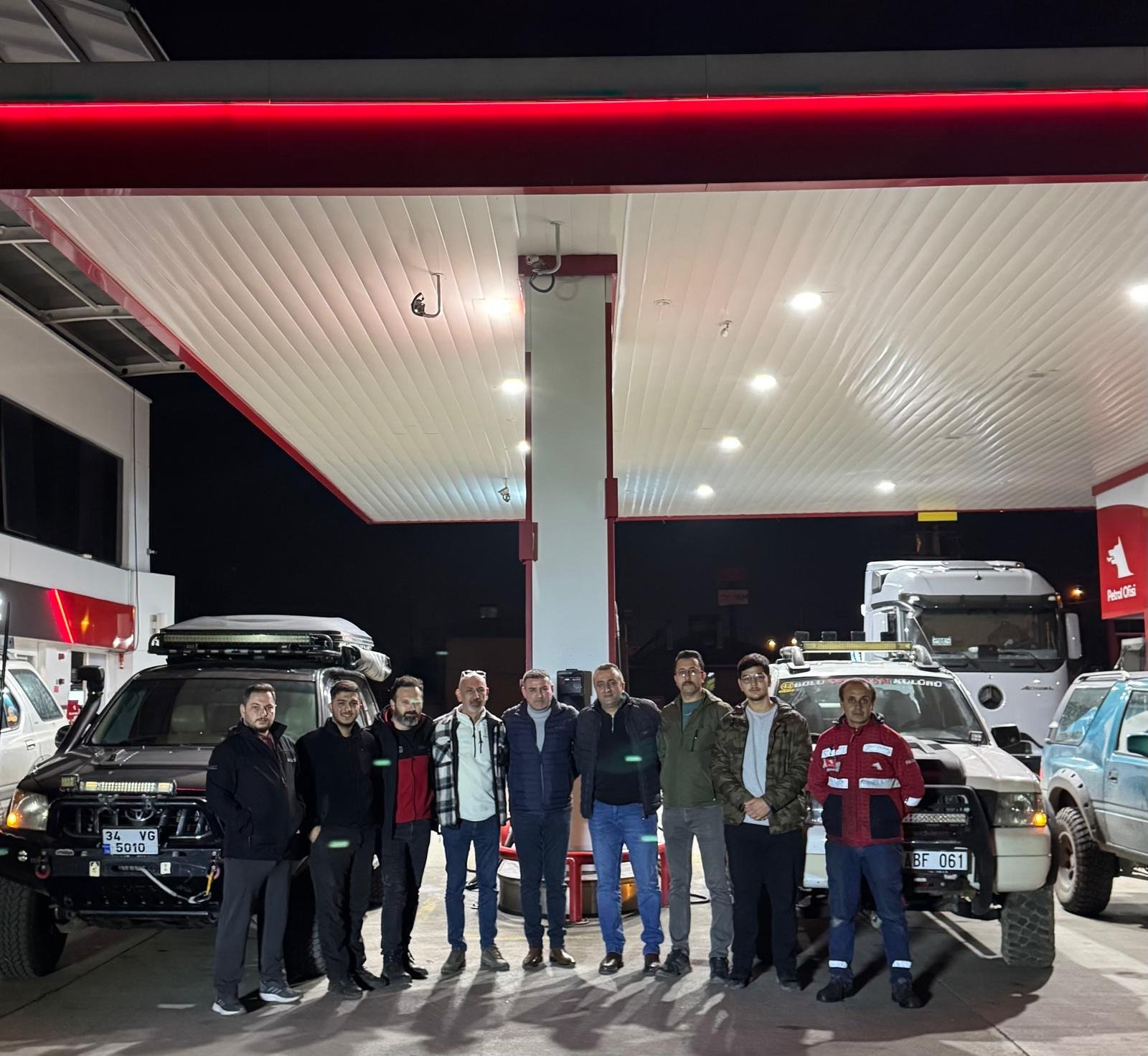 Bolu’daki Arama Kurtarma Ekibine Türkiye Genelinde Akaryakıt İndirimi