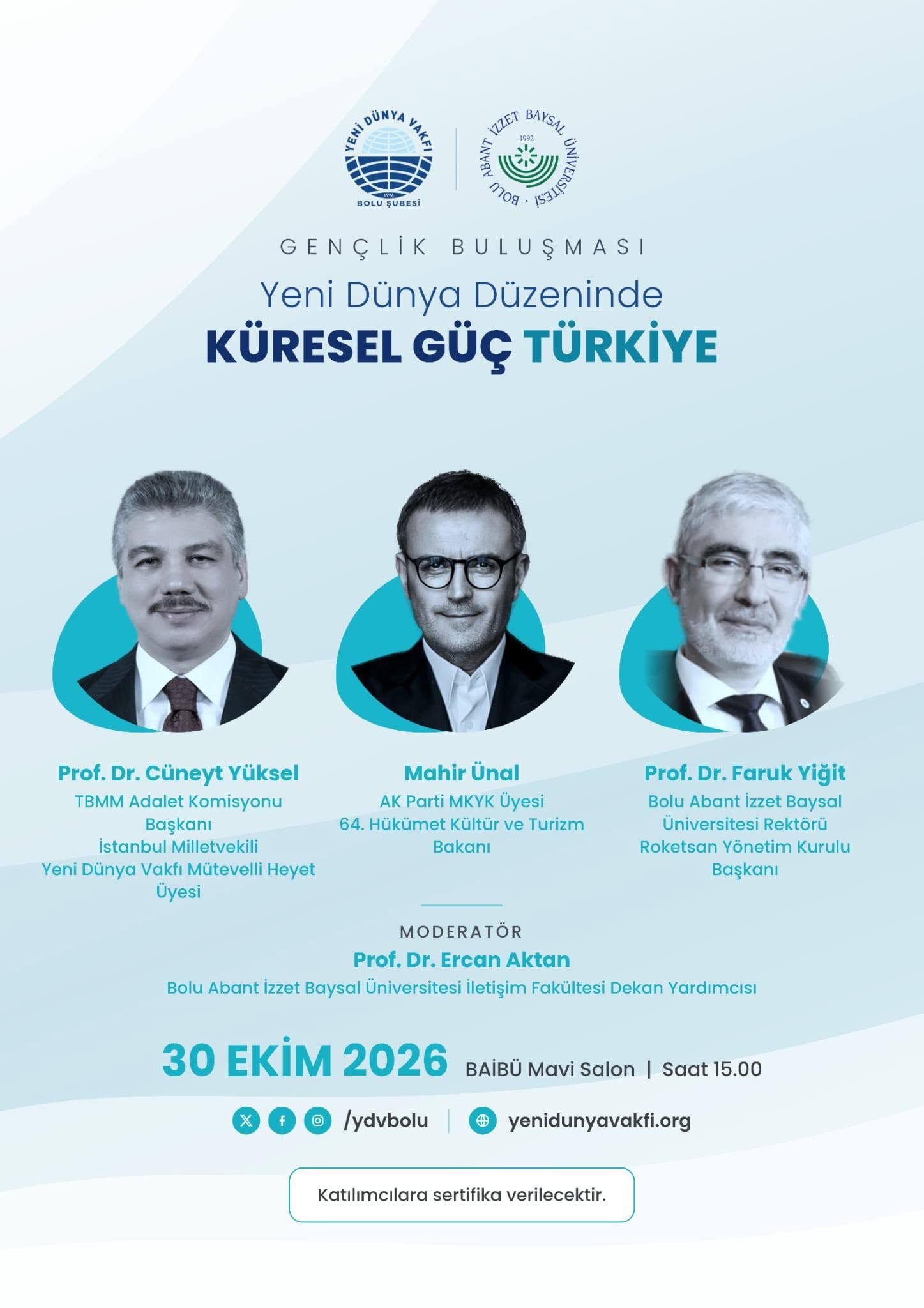 Küresel Güç Türki̇ye Bai̇bü’de Ele Alinacak (1)