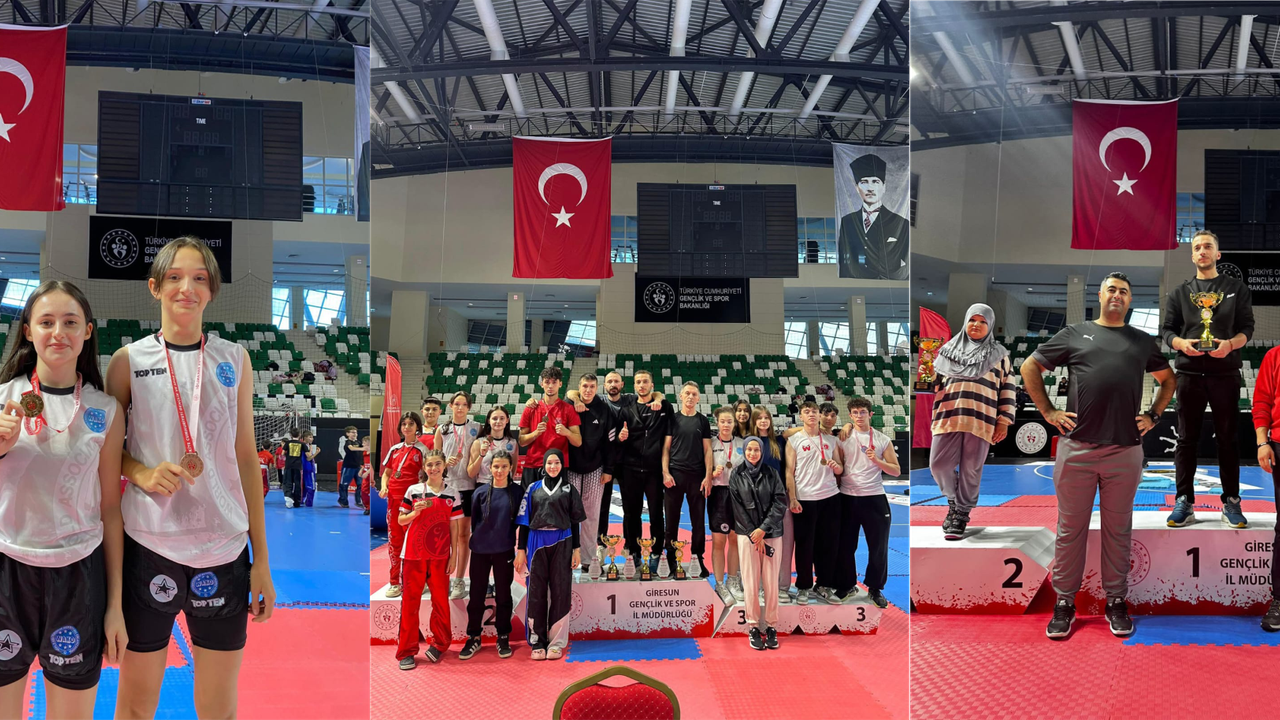 BOLU KİCKBOKS TAKIMI GİRESUNDA FIRTINA GİBİ ESTİ