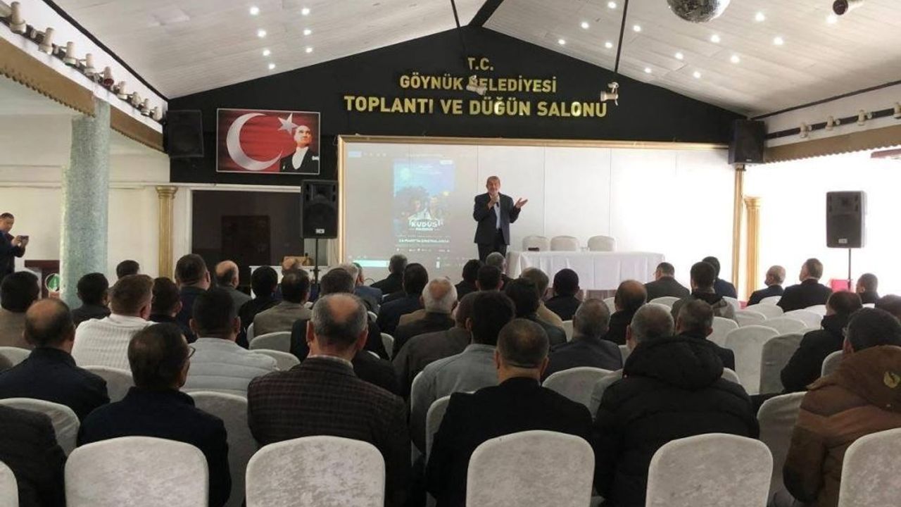 “Sır Kudüs” Göynük’te İlgiyle İzlendi