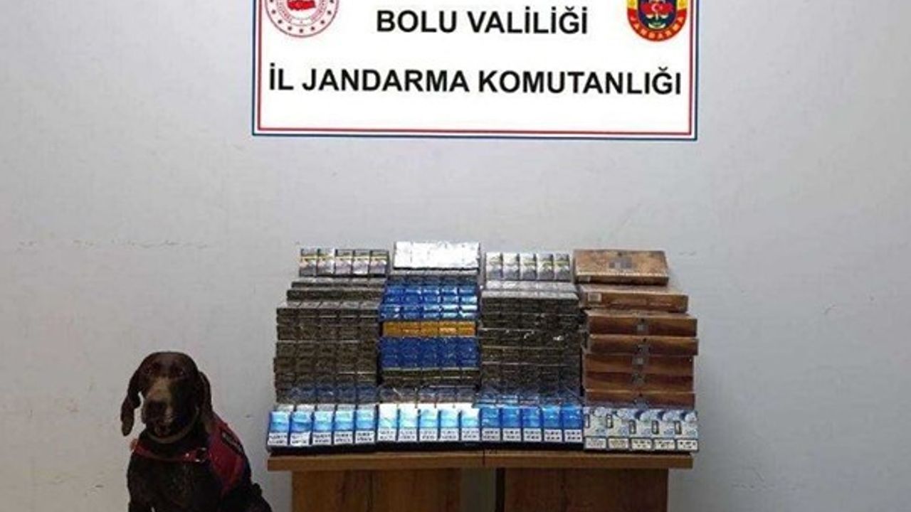 Bin 650 paket kaçak sigara ele geçirildi