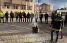 Dörtdivan ilçesinde polis ekiplerine yangın eğitimi verildi