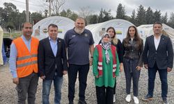 Fenerbahçe Kulübü Yönetiminden Hatay'da depremzedeleri ziyaret etti