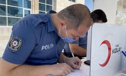 Bolu polisi kanını verdi