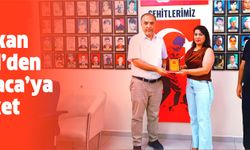 Başkan Özel’den Karaca’ya plaket