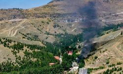 MKE'deki patlama sonrası Ankara'da orman yangını meydana geldi