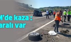 TEM’de kaza : 9 yaralı