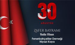 Fenerbahçeliler Derneği Niyazi Kaya, 30 Ağustos Zafer Bayramı kutlaması