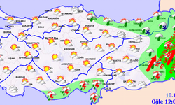 Meteoroloji'den sarı kodlu uyarı