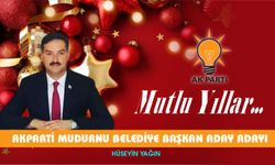 Ak Parti Mudurnu Belediye Başkan Aday Adayı Hüseyin Yağın  - Yeni yıl Kutlaması