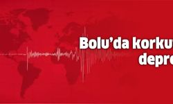 Bolu’da korkutan deprem!