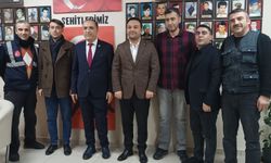 MHP Bolu İl Başkanı İlhan Durak Şehit Aileleri ve Gaziler Derneğini ziyaret etti