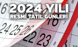 2024 Yılında Öğrencileri Bekleyen Resmi Tatiller Açıklandı!