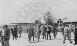 Bolu'da hava alanı olduğunu biliyor muydunuz? İşte 1953 yılında yapılan Bolu hava alanı...