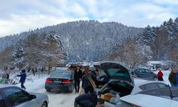 Bolu'nun Beyaz Cenneti: Abant Gölü Milli Parkı Kar Altında