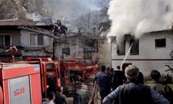 Mudurnu'da Ev Yangınında Şans Eseri Yaralanan Olmadı