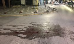 Kasksız sürücü motosikletten düştü, kafasını kaldırıma çarptı