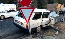 Bolu-Mudurnu yolunda feci kaza: 1 ölü, 1 yaralı