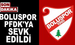 Boluspor PFDK'ye Sevk Edildi