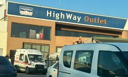 Highway Outlet AVM'de iş kazası: 1 yaralı