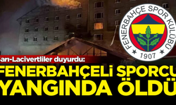 Fenerbahçeli sporcu, Bolu'daki yangında hayatını kaybetti