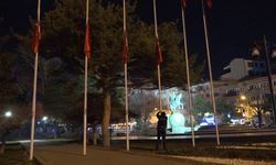 Kırklareli’nde bayraklar yarıya indirildi