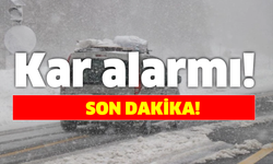 Kar alarmı! Bolu, Düzce, Zonguldak, Sakarya, Kocaeli ve İstanbul'a uyarı verildi!