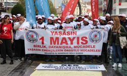 Bolu'da 1 Mayıs halaylar çekilerek kutlandı