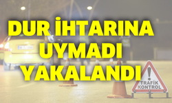 Ankara'dan Bolu’ya gelirken 'dur' ihtarına uymayan sürücü tutuklandı