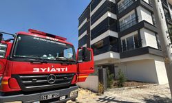 Mutfakta çıkan yangına komşu müdahalesi