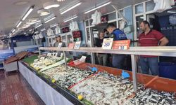 Bolu’da zabıtadan balık tezgâhlarına denetim