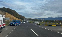 Bolu D-100’de iki araç çarpıştı: 5 yaralı