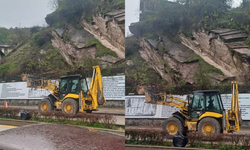 Kayalar Yola Düştü, Ulaşım Kısa Süreliğine Kapandı
