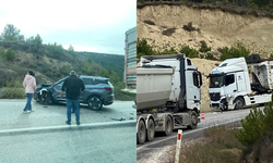 Bolu-Göynük Karayolu’nda kaza