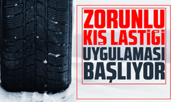 Zorunlu kış lastiği uygulaması bugün başlıyor