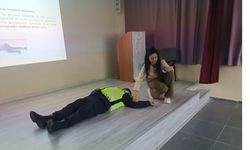 Mudurnu’da servis şoförlerine ilk yardım eğitimi verildi