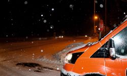 Bolu Dağı’nda kar yağışı devam ediyor