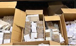 Bolu’da 198 bin kaçak makaron ele geçirildi